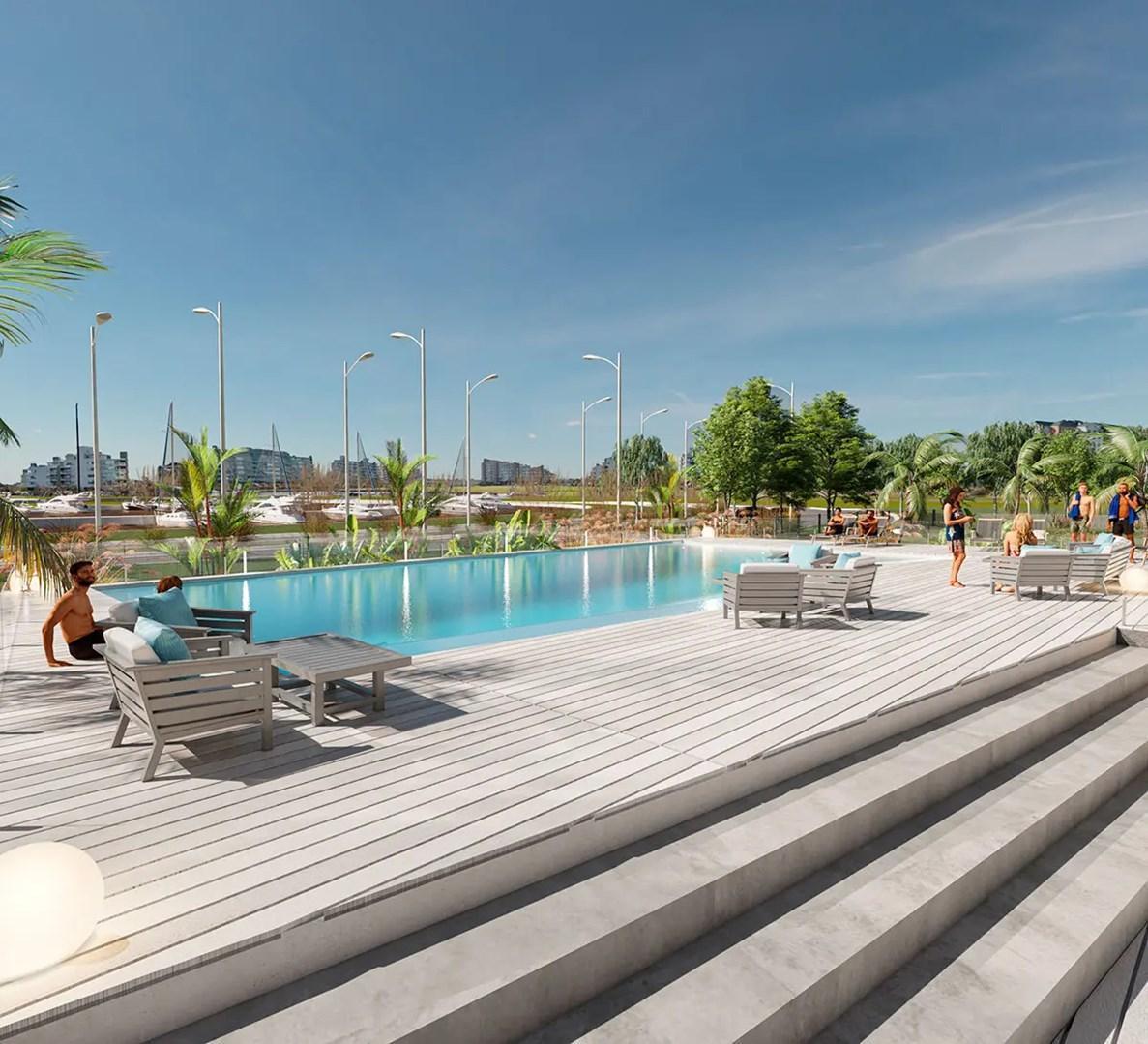Foto de Departamento Semipiso en Venta en Puerto Escondido, Nordelta, Tigre, imagen 2