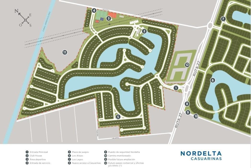 Foto de Terreno Lote en Venta en Casuarinas, Nordelta, Tigre, imagen 2