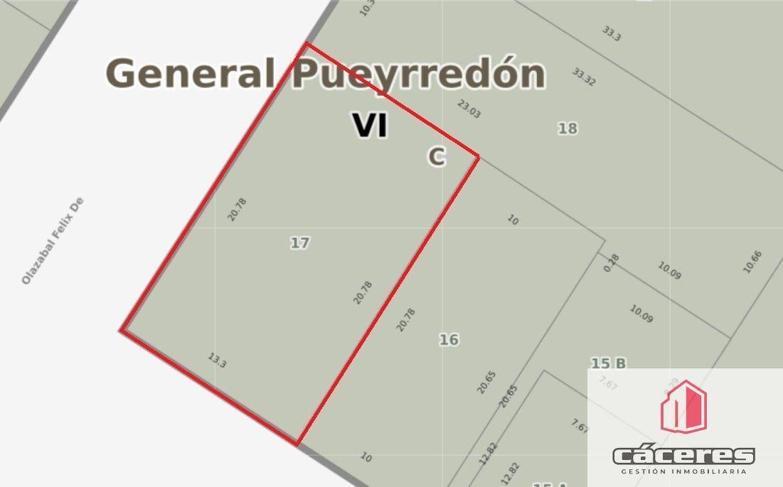 Terreno / Lote en venta de 273m2 ubicado en Barrio La Perla Norte