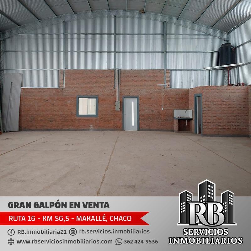 Galpón a Estrenar Sobre Autovía Ruta 16 en Venta! 1