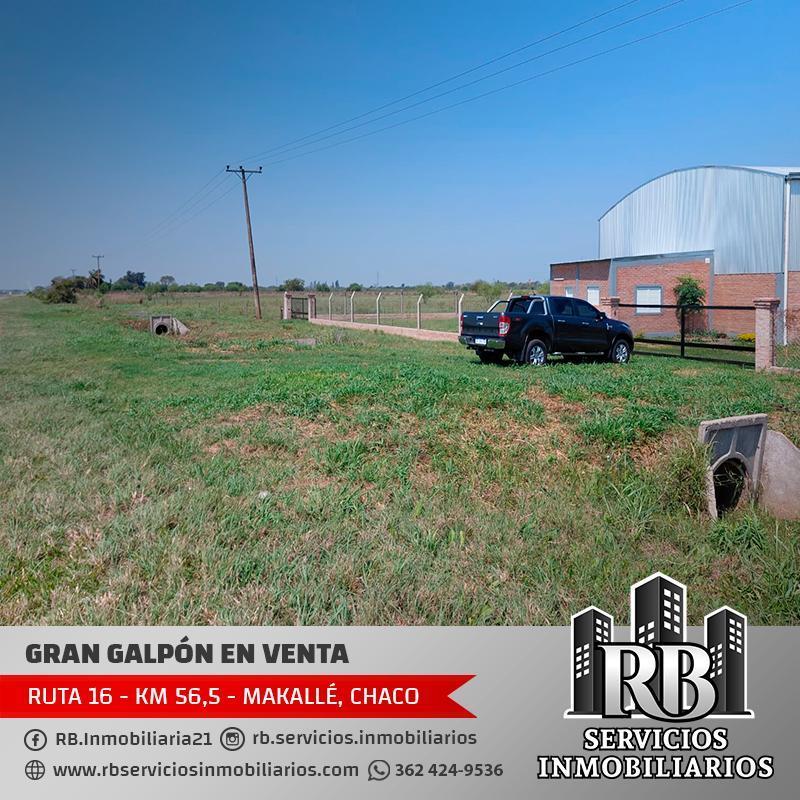 Galpón a Estrenar Sobre Autovía Ruta 16 en Venta! 4