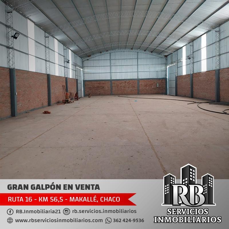 Galpón a Estrenar Sobre Autovía Ruta 16 en Venta! 4