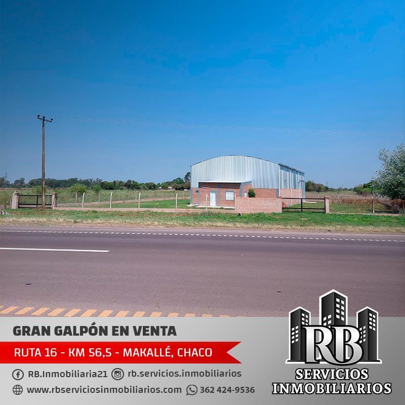 Galpón a Estrenar Sobre Autovía Ruta 16 en Venta! 3
