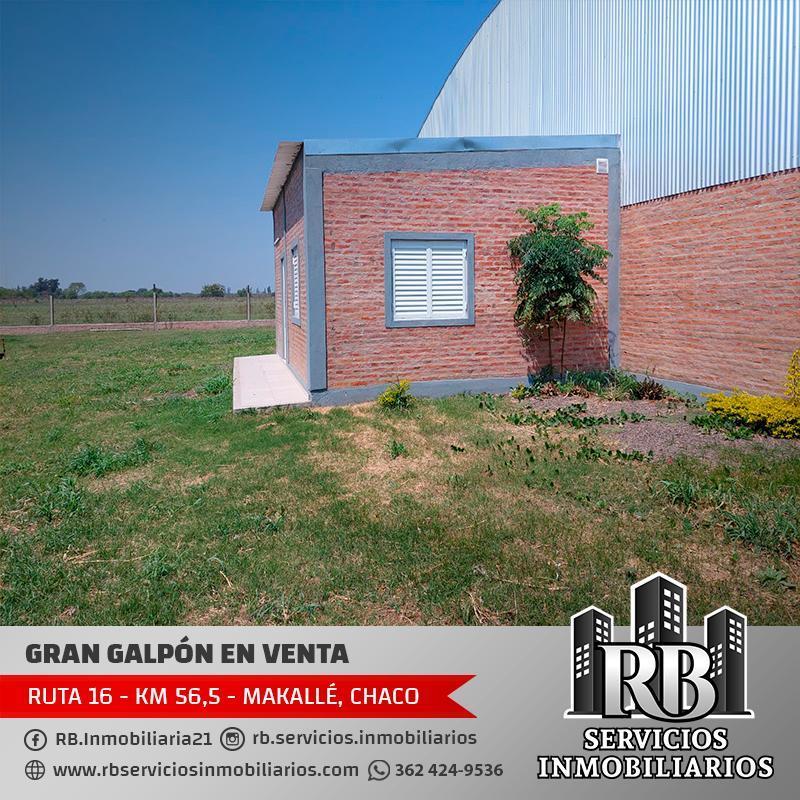 Galpón a Estrenar Sobre Autovía Ruta 16 en Venta! 2