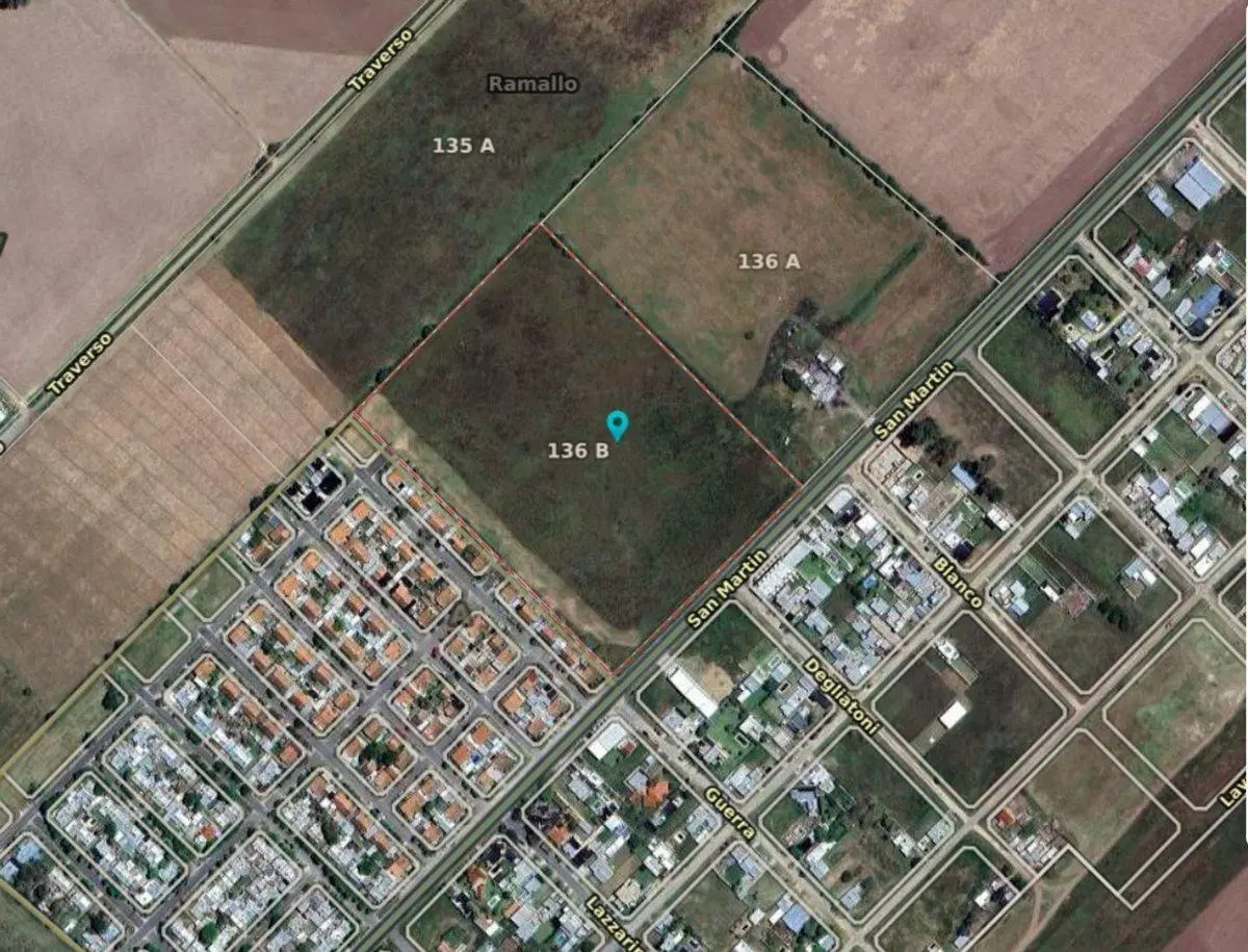 VENTA 5HA.  INVERSION Y DESARROLLO VILLA RAMALLO 2