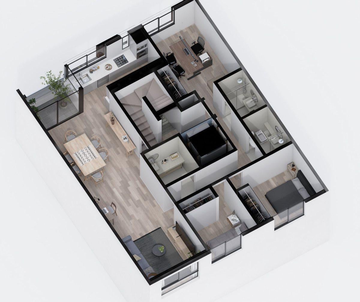Foto de VENTA DEPTO PISO A ESTRENAR CENTRO SAN NICOLAS, imagen 3