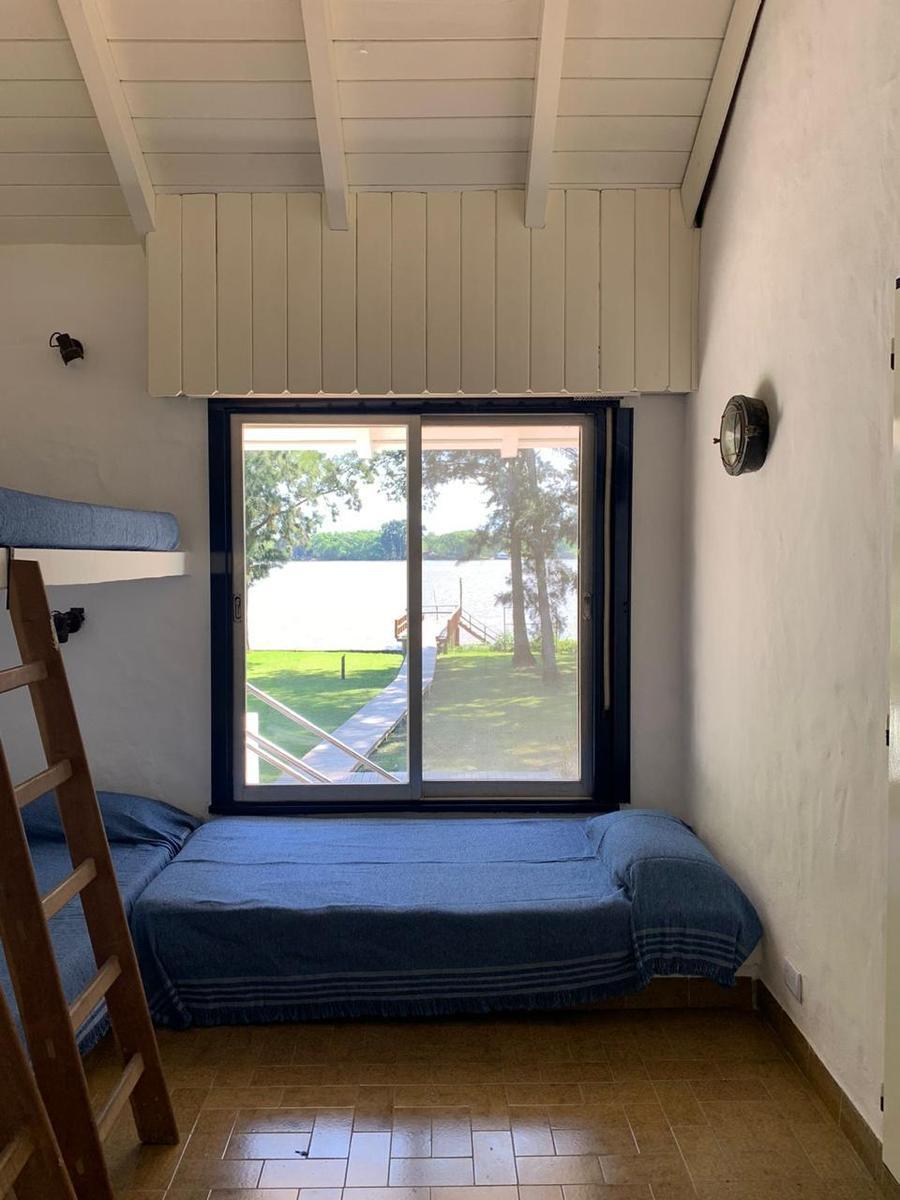 Casa en venta o alquiler mensual en el Delta Tigre