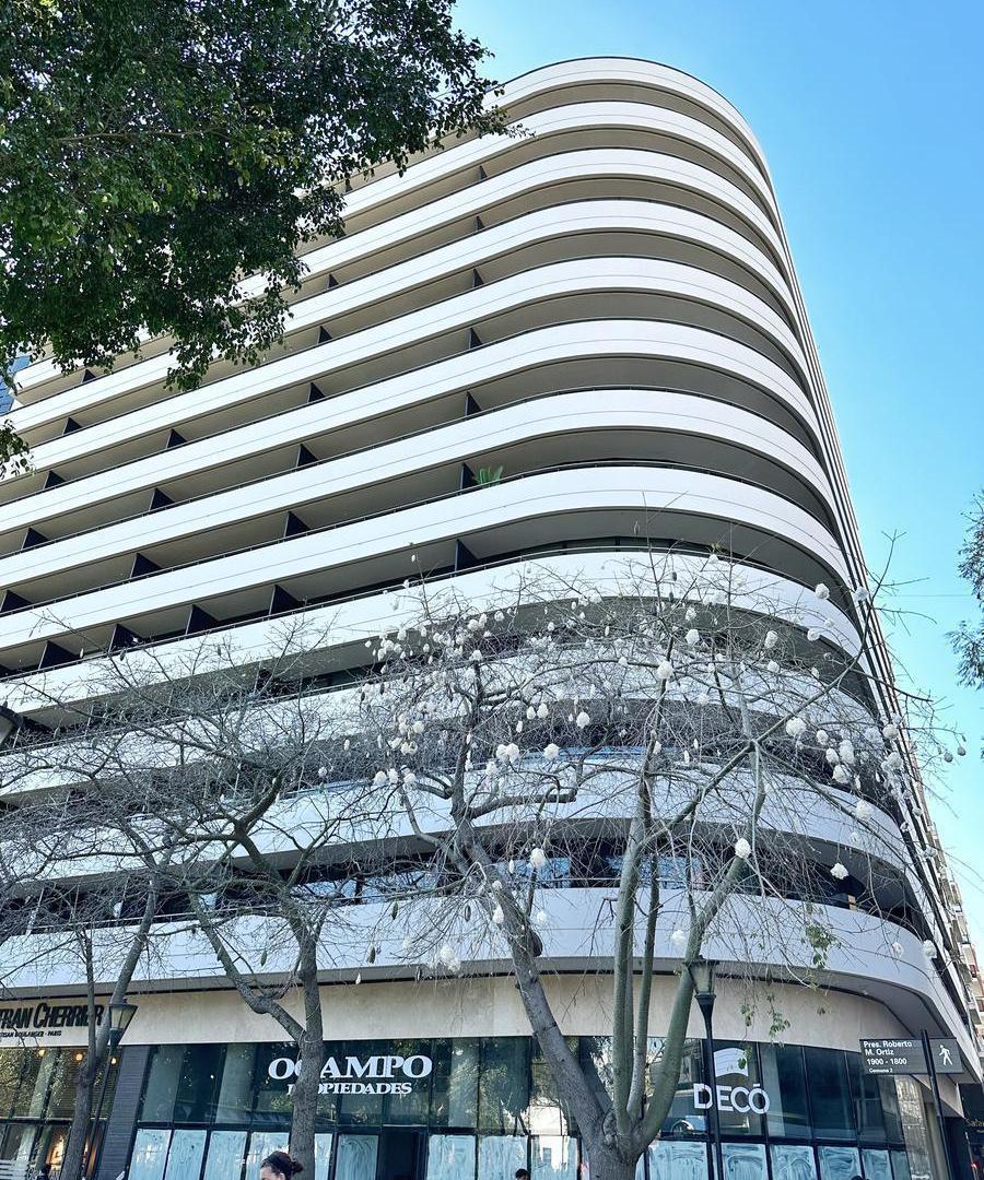 Alquiler temporal amoblado monoambiente en Torre Deco Recoleta
