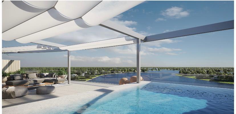 Duplex 4  ambientes con terraza y pileta Oceana Nordelta