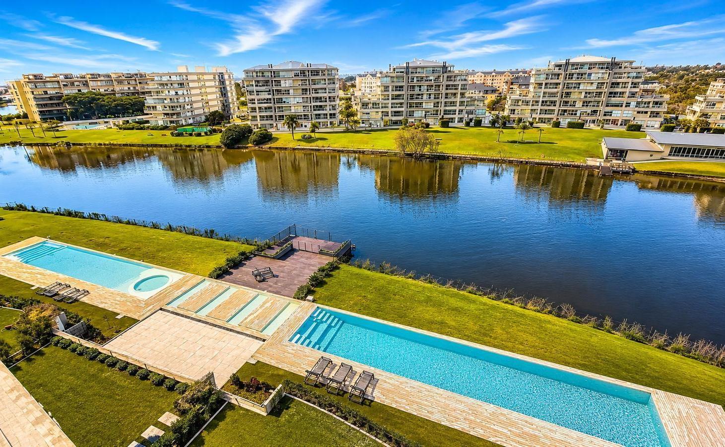 Departamento 2 ambientes en alquiler anual con vista al lago en YOO 5 NORDELTA
