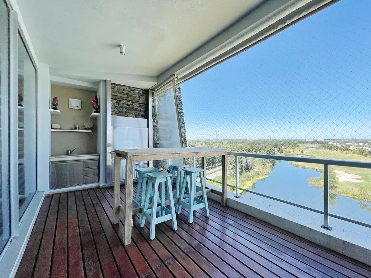 ALQUILER ANUAL  DEPARTAMENTO  3 DORMITORIOS VISTA AL GOLF EN Yoo Nordelta 3