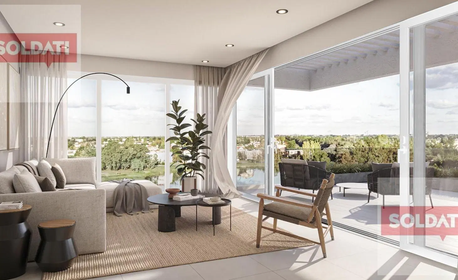 4 ambientes con terraza Lagunita Nordelta 2