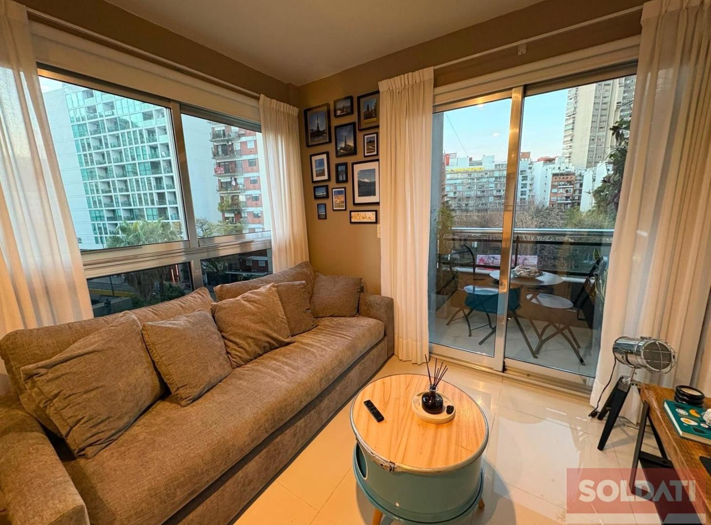 Foto de Departamento 2 ambientes en alquiler con balcon y lavadero - Palermo, imagen 2