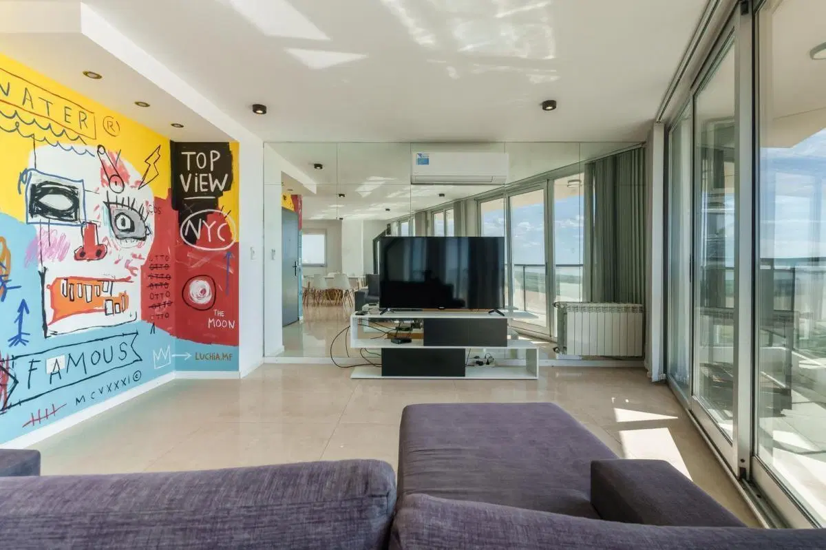 Departamento 2 dormitorios en Alquiler, vista al río, Rosario 1