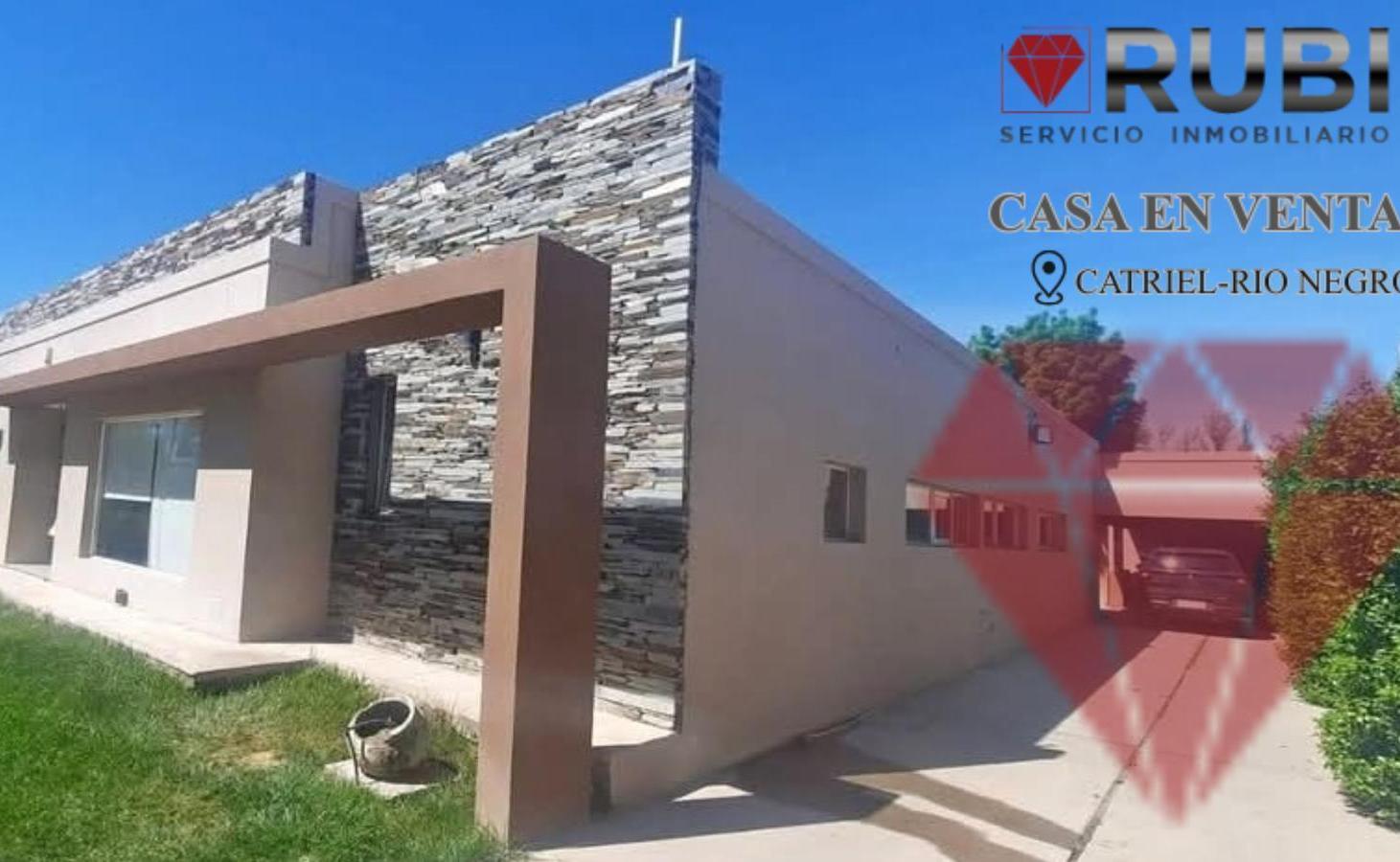 CASA EN VENTA EN CATRIEL-RIO NEGRO
