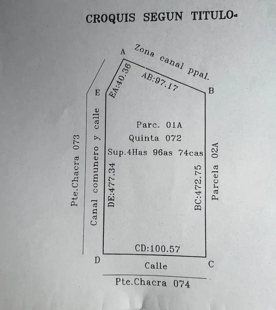 CHACRA DE 5 HA EN VENTA EN FERNANDEZ ORO, RIO NEGRO 5