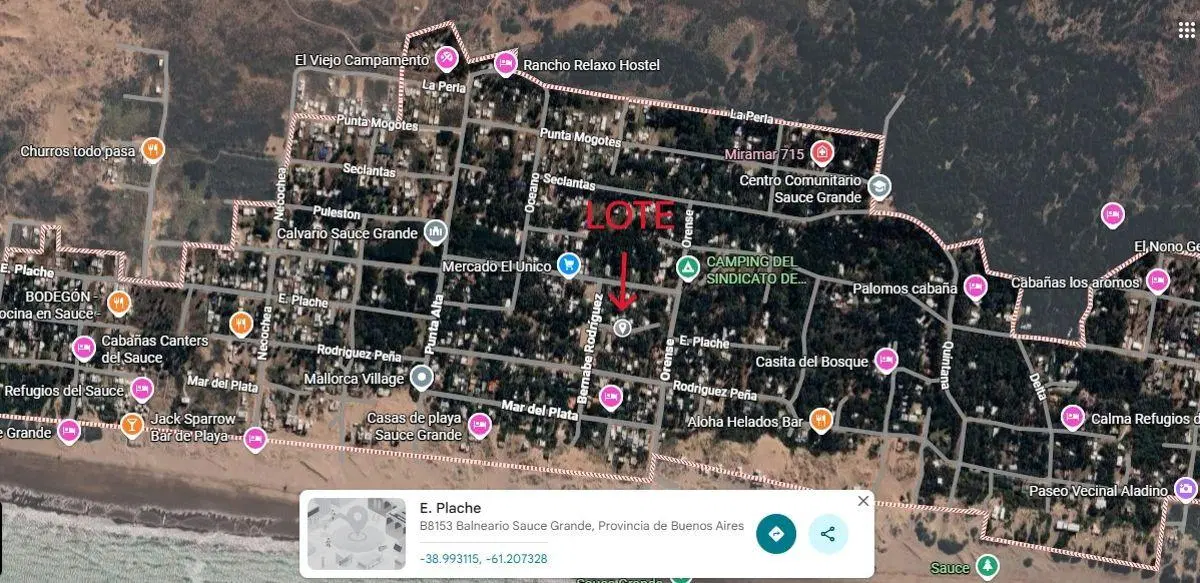 Lote en VENTA-Balneario Sauce Grande 5