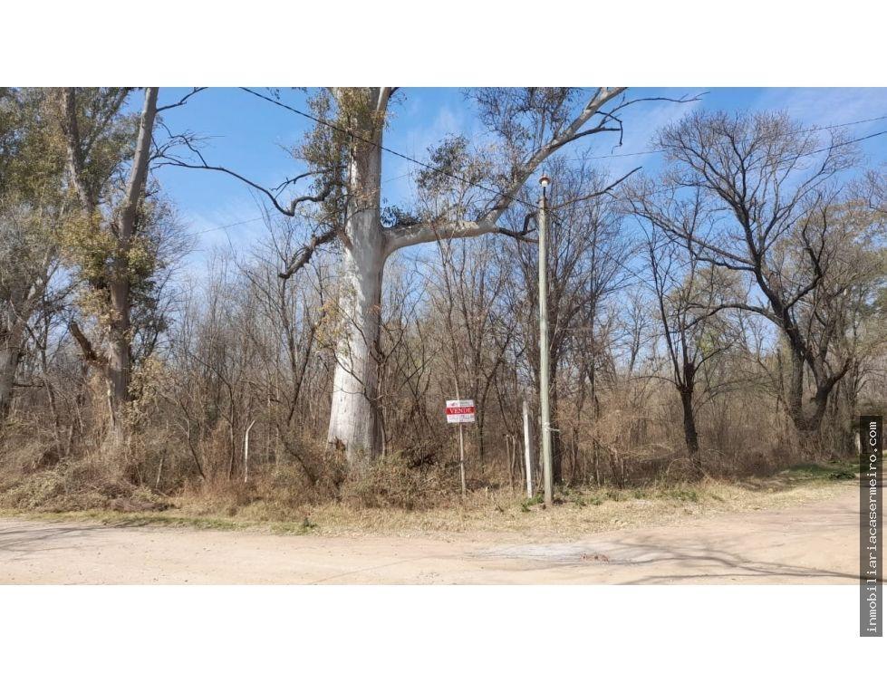 Lote Esquina en Villa Montenegro. Anisacate. 1