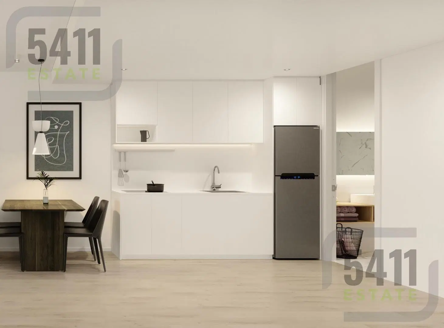 Venta Departamento Monoambiente contrafrente con Balcon en Palermo 5
