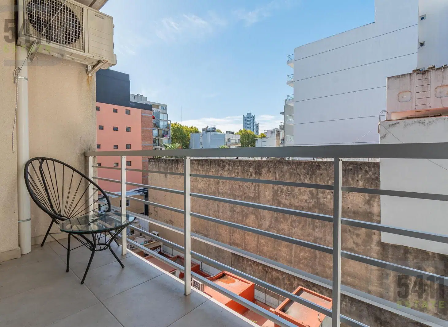 Venta Monoambiente 4to piso cfrente Balcon vista abierta Apto Credito en Palermo Hollywood 2