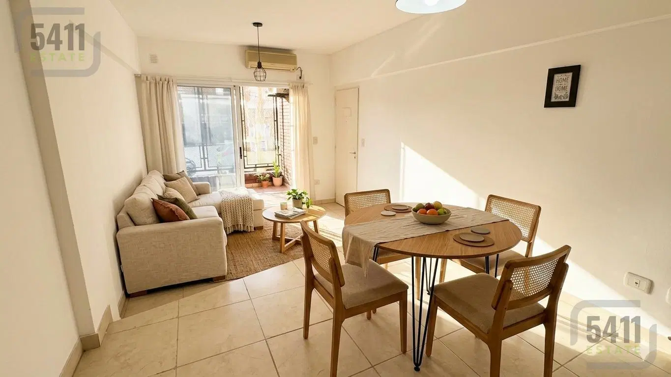 Venta Departamento 2 ambientes al frente Balcon amenities en Chacarita Colegiales 4