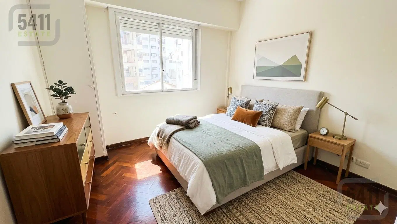 Venta Departamento 3 ambientes contrafrente con dependencia en Almagro 5