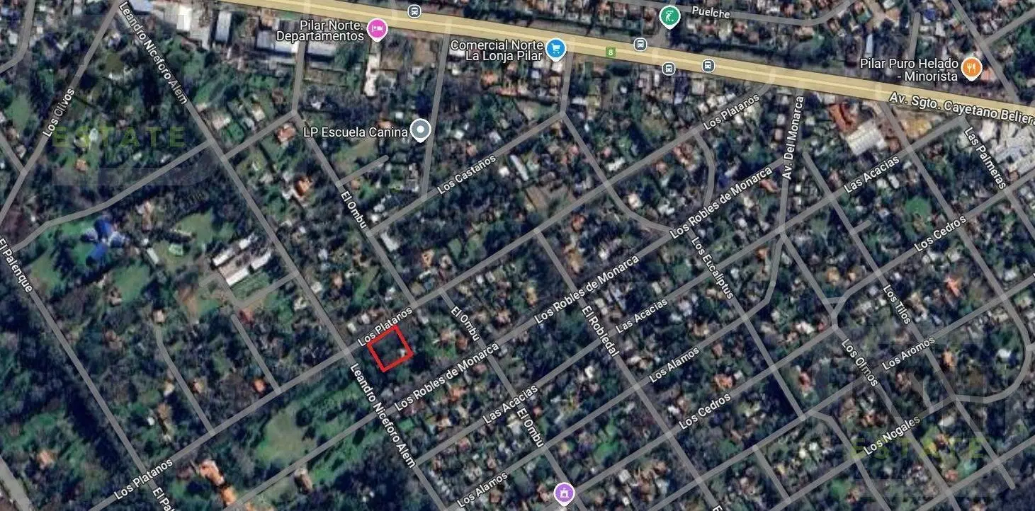 Excelente Terreno 4005m2 en Venta, Robles del Monarca, La Lonja, Pilar 2