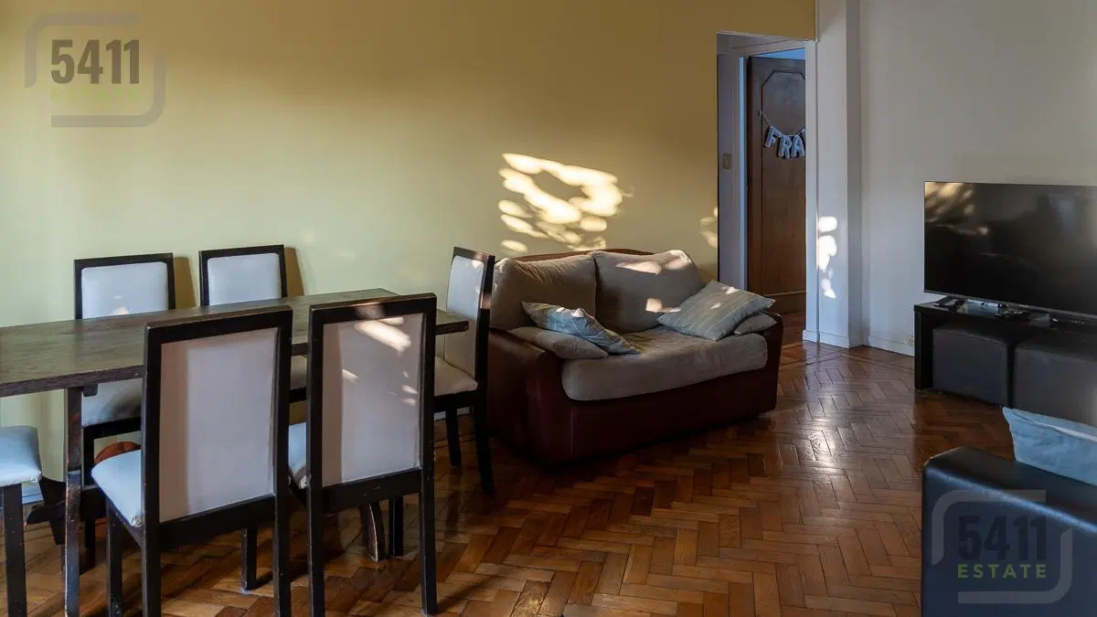 Venta Departamento 3 ambientes al frente en 1er piso con Balcon en Villa Santa Rita 3