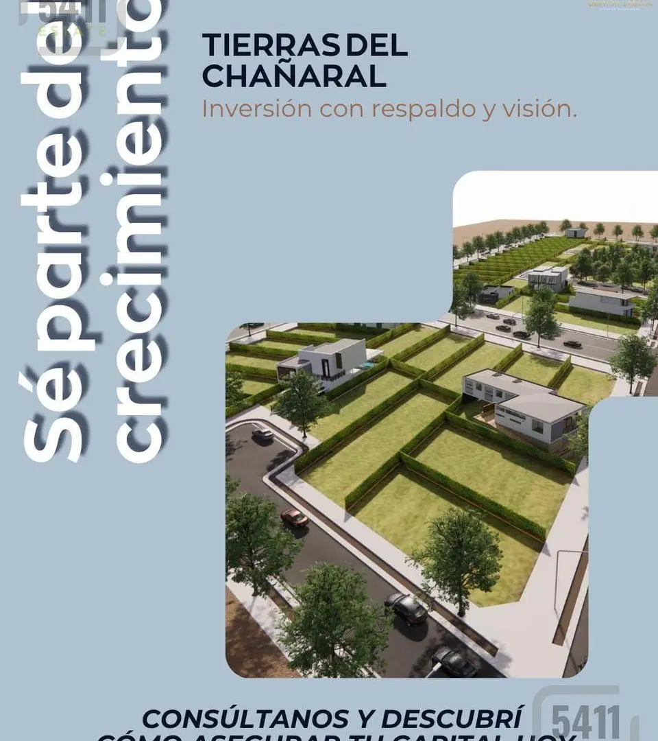 Venta lote exclusivo barrio residencial Tierras del Chañaral Las Paredes, San Rafael Mendoza 3