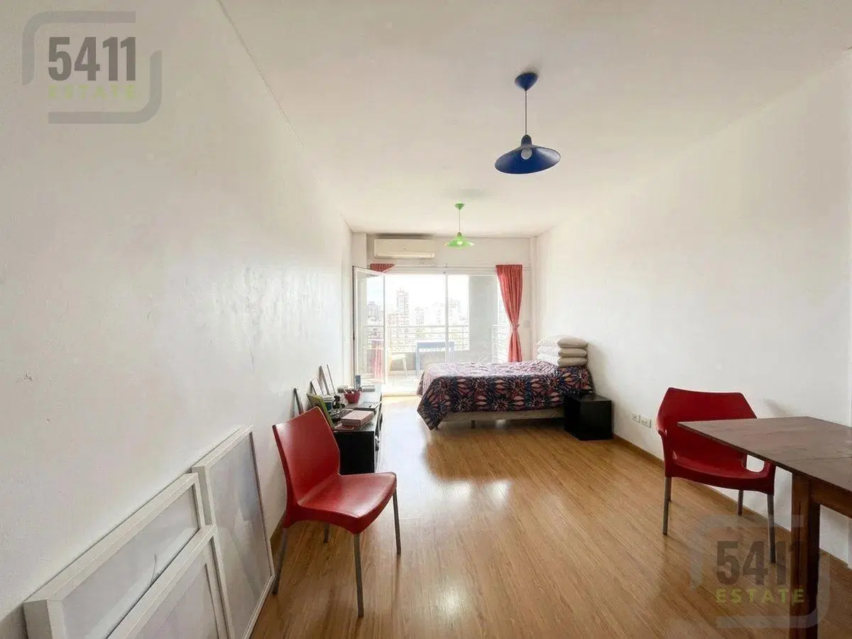 VENTA Departamento monoambiente con balcon amenities en Almagro. 5