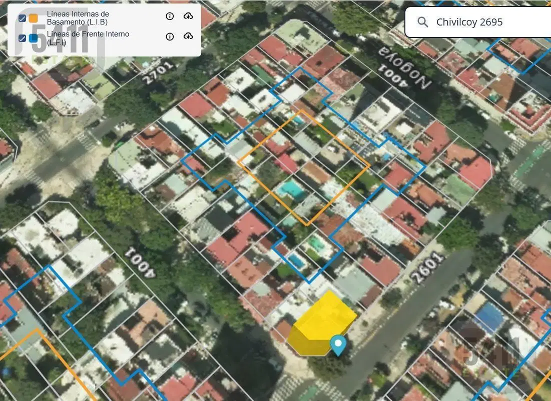 Venta Terreno USAM Planos aprobados 676 m2 vendibles y demolido en Villa Devoto 2