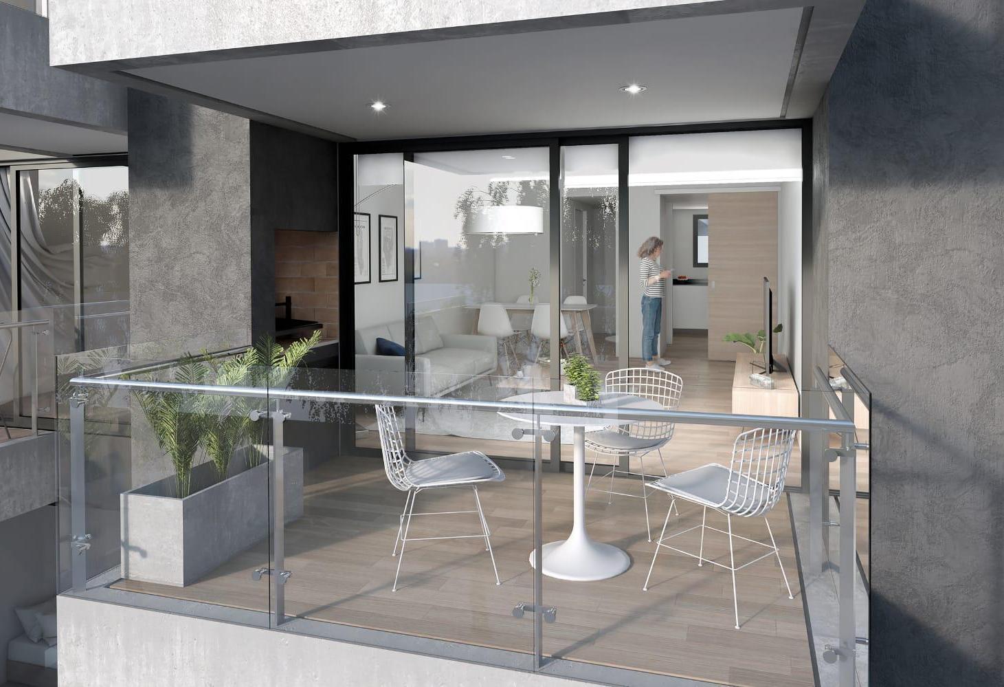 Foto de Venta Depto Monoambiente contrafrente balcon en Boedo, imagen 1