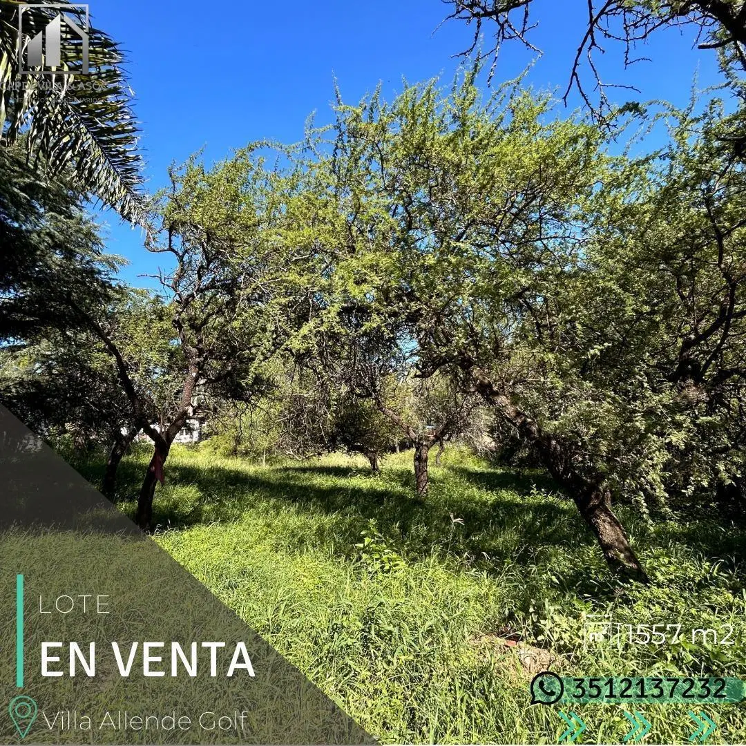 Lote en Venta – Villa Allende Golf 2
