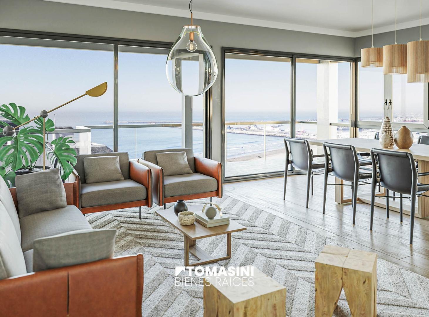 Foto de 3 AMBIENTES + ESTUDIO A ESTRENAR CON VISTA AL MAR, imagen 4