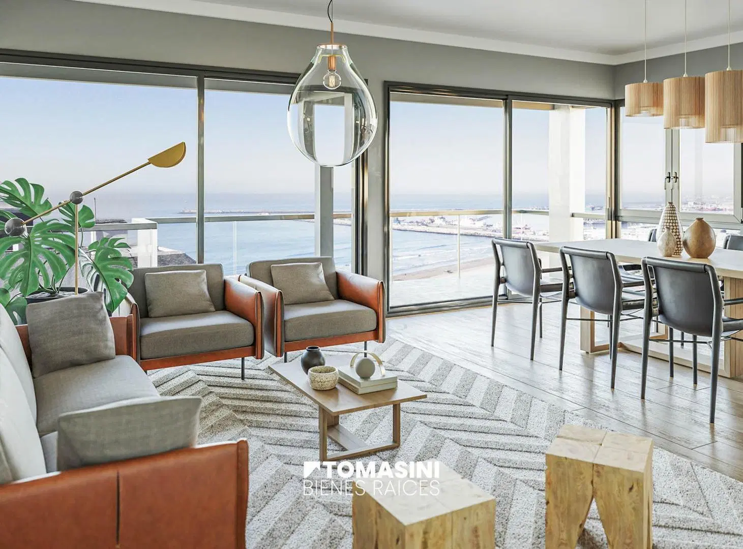 3 AMBIENTES + ESTUDIO A ESTRENAR CON VISTA AL MAR 4