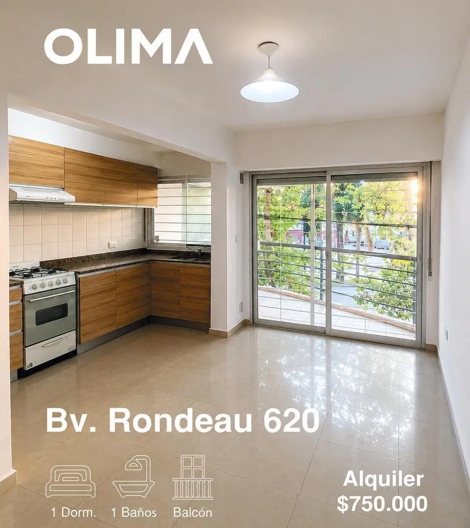 Departamento 1 Dormitorio en Bv Rondeau al 600 3