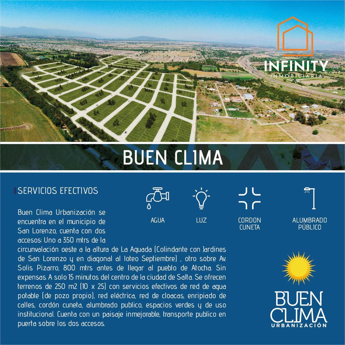 Venta de Terreno en Loteo Buen Clima/ Atocha - Circunvalacion Oeste 2