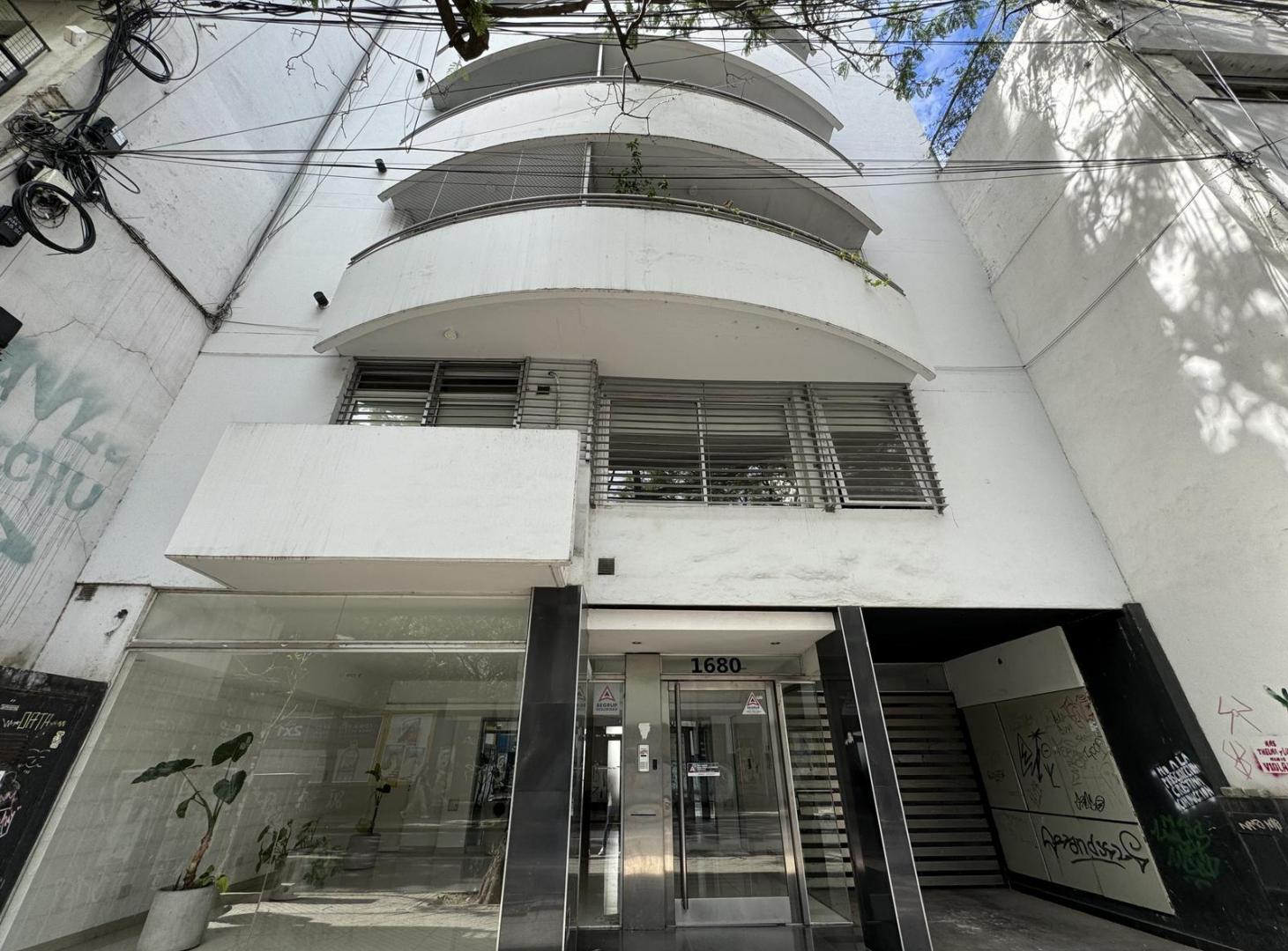 alquiler departamento monoambiente contrafrente con balcon san lorenzo 1680