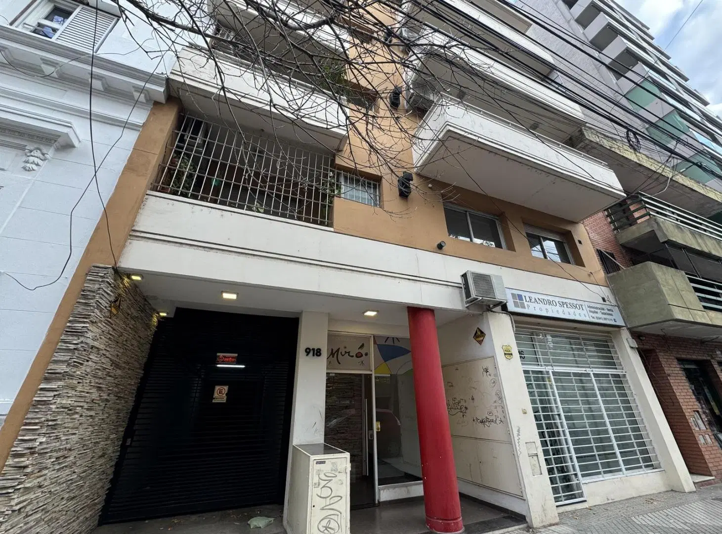 Departamento en alquiler 1 dormitorio ov. lagos 918 piso 6 al frente 2