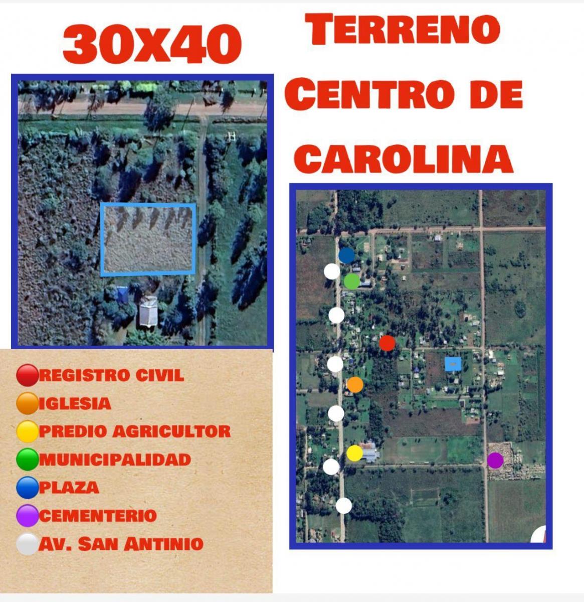Terreno en Colonia Carolina 4