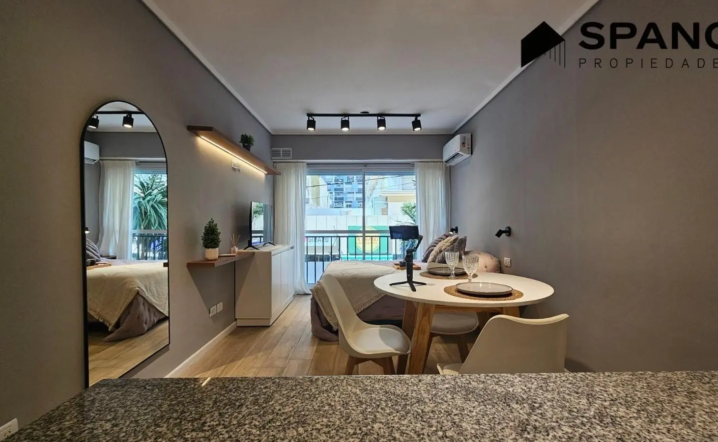 Departamento En Alquiler 24 Meses- Monoambiente Reciclado Al Frente-Zona Centro-Mar Del Plata 2