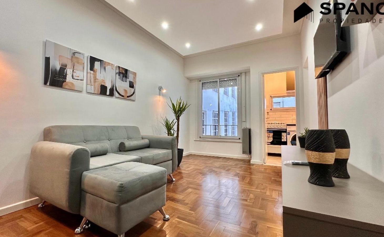 Departamento en venta-2 ambientes reciclado-Centro-Mar del Plata