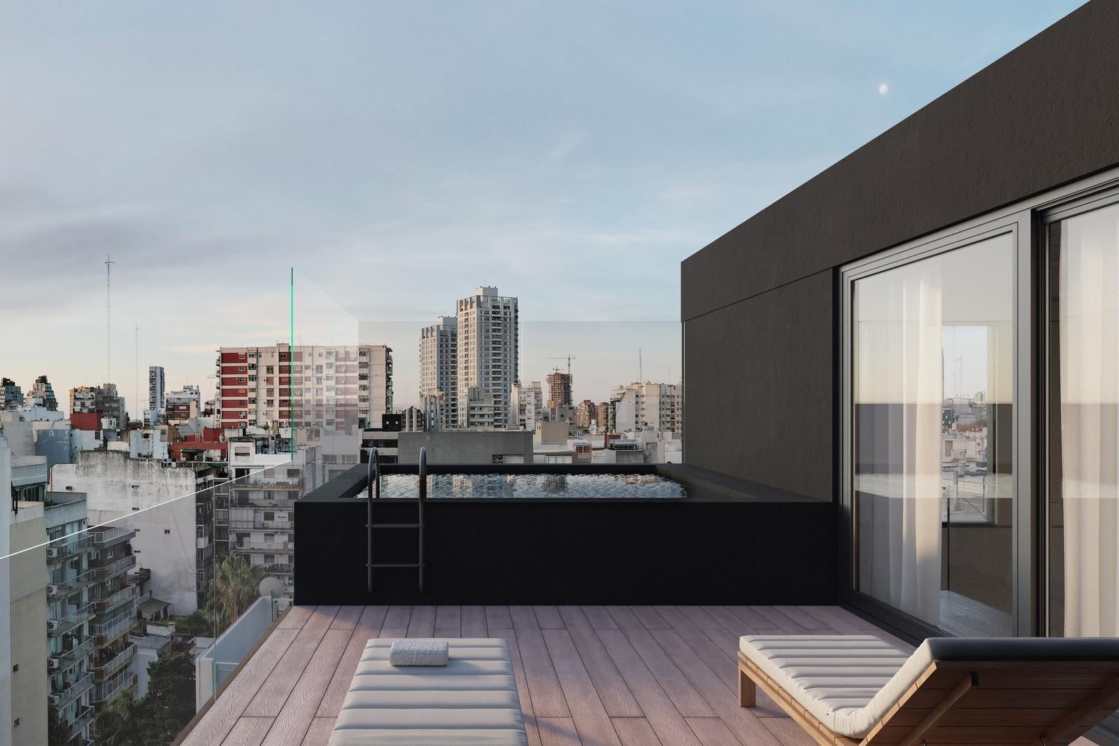 Liv Plaza, Palermo Hollywood, Departamento en venta, duplex 3 ambientes con terraza y amenities