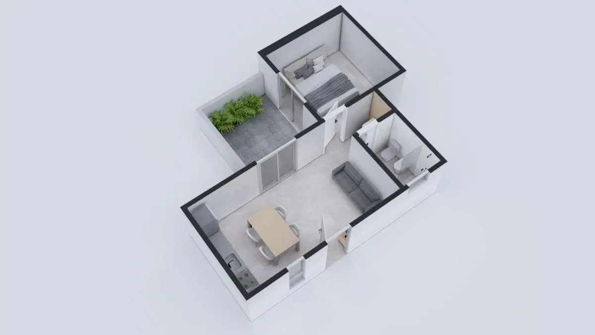 Monoambientes y departamentos de 1 dormitorio a 200mts de Av. General Paz 2