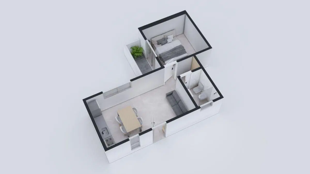 Monoambientes y departamentos de 1 dormitorio a 200mts de Av. General Paz 4