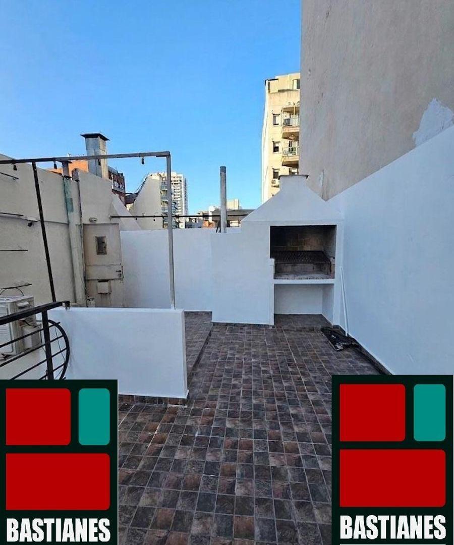 Foto de 2 ambientes en Coghlan / Belgrano "R" - Terraza compartida con parrilla, imagen 4