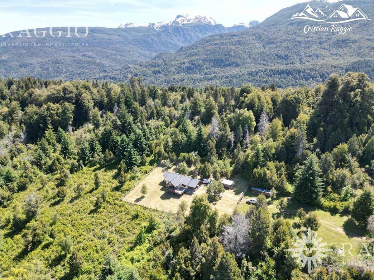 Terreno de 50 HA, con 2 casas, Arroyo interno, Mallín Ahogado, El Bolsón (CR-157)