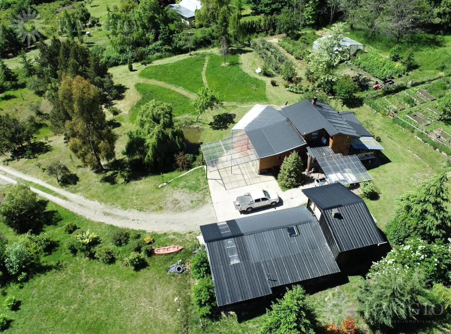 Casa en terreno de una ha Golondrinas Lago Puelo Chubut 4