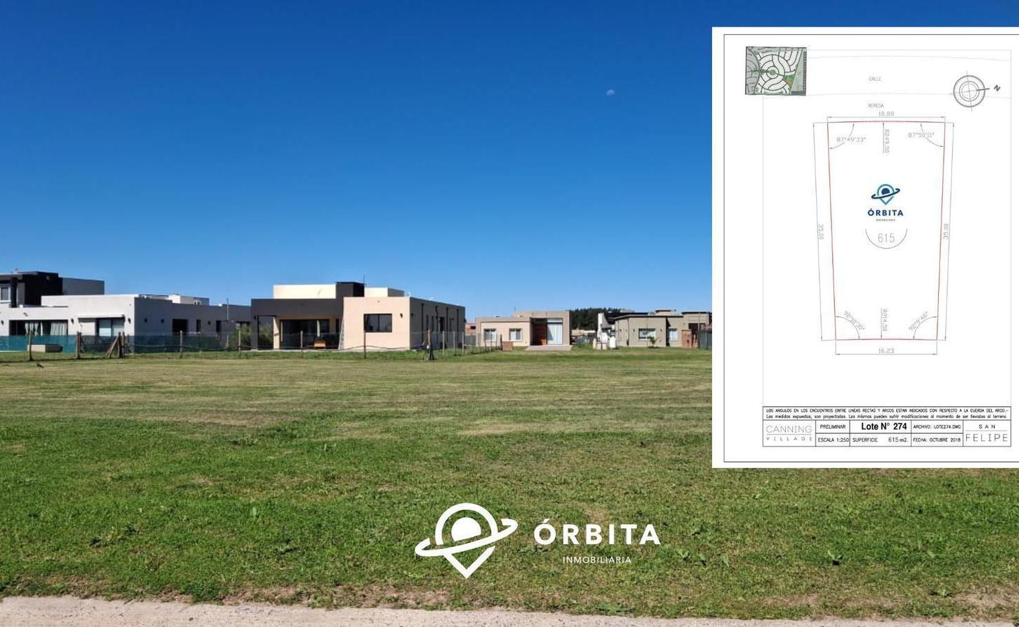 Lote en venta en San Felipe, Canning, interno