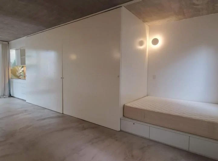 moderno monoambiente super luminoso con balcón en Nuñez 3